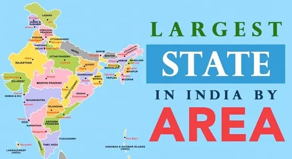 Largest-States-In-India-by area