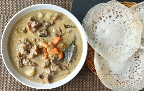 Kerala Appam with Stew