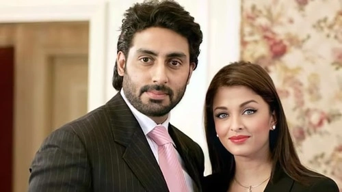 Aishwarya Rai Bachchan and Abhishek Bachchan