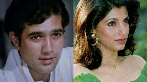 Dimple Kapadia and Rajesh Khanna