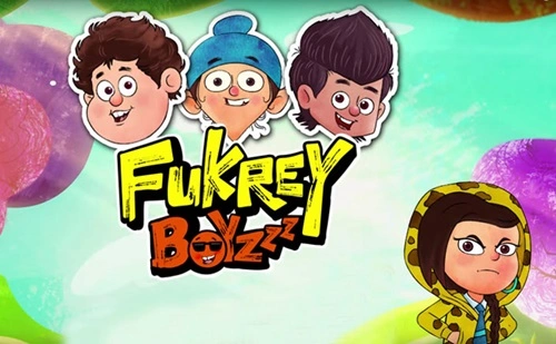 Fukrey Boyzzz Cartoon Characters