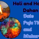 Holi and Holika Dahan