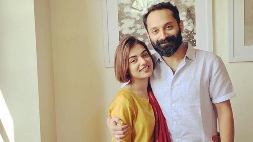 Nazriya and Fahadh