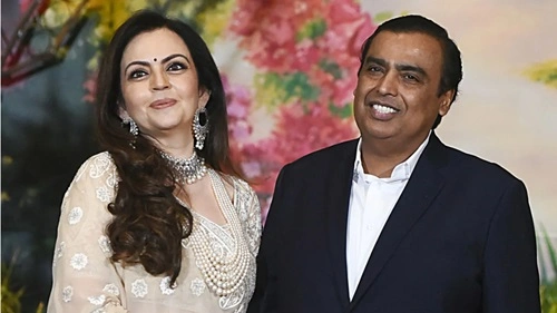 Nita Ambani and Mukesh Ambani