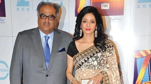 Sridevi and Boney Kapoor