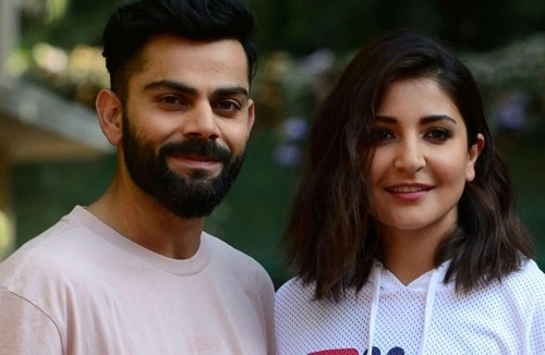  Virat Kohli and Anushka Sharma