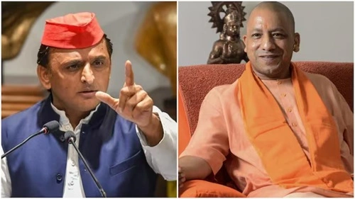 Yogi Adityanath and Akhilesh Yadav