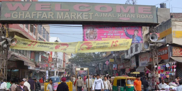 Gaffar Market Delhi