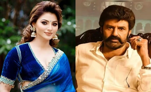 Nandamuri Balakrishna and Urvashi Rautela