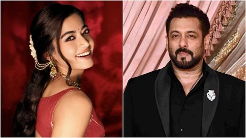 Rashmika Mandanna and Salman Khan